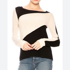 Prins Lurex Black and white Sweater Size Medium